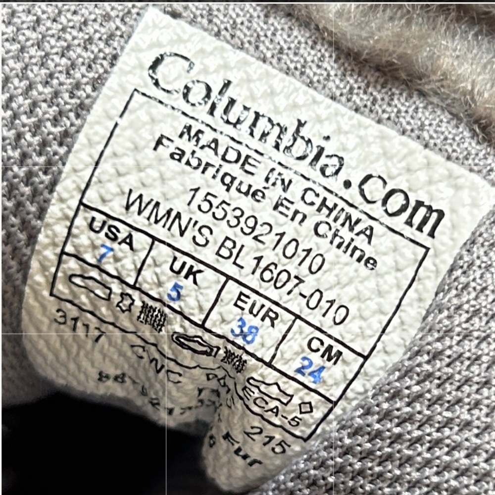 Columbia Shorty Boots Omni Technology & Grip Faux Fur 200g, Size 7 - Picture 12 of 14